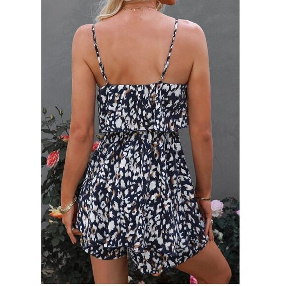 Sexy Sling Floral Jumpsuit - Picture 2 of 4